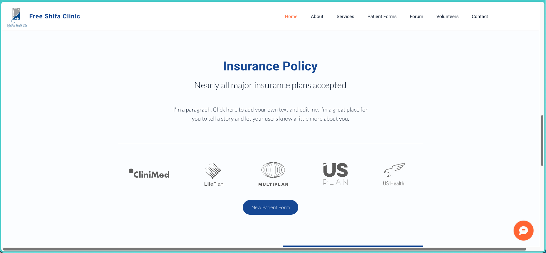 Free Healthcare Clinic