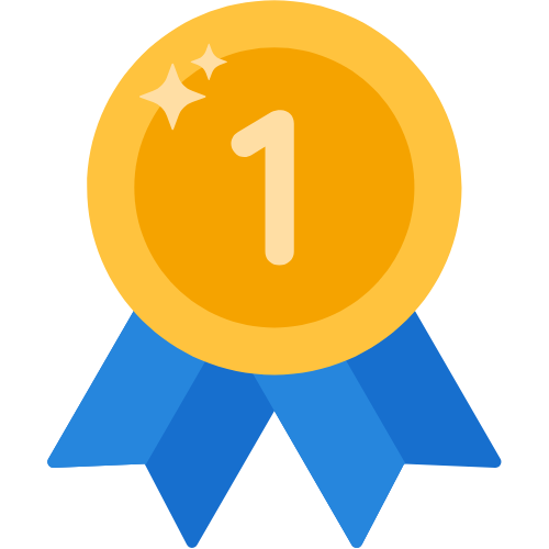1st place badge