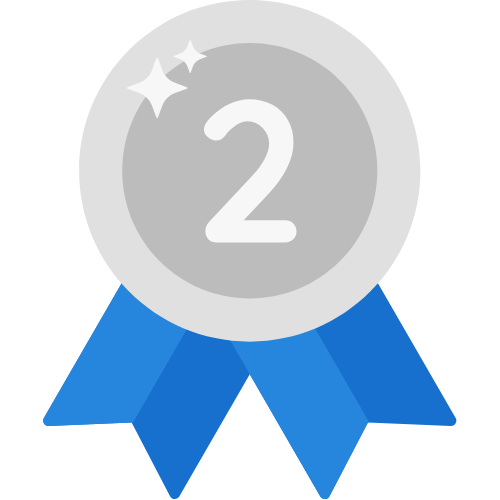 2nd place badge